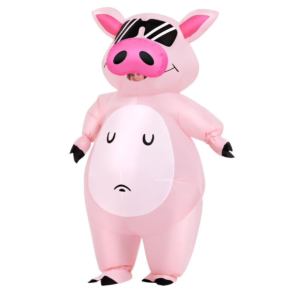 Cartoon Animal Piglet Inflatab - Halloween Costume Adult recension och pris