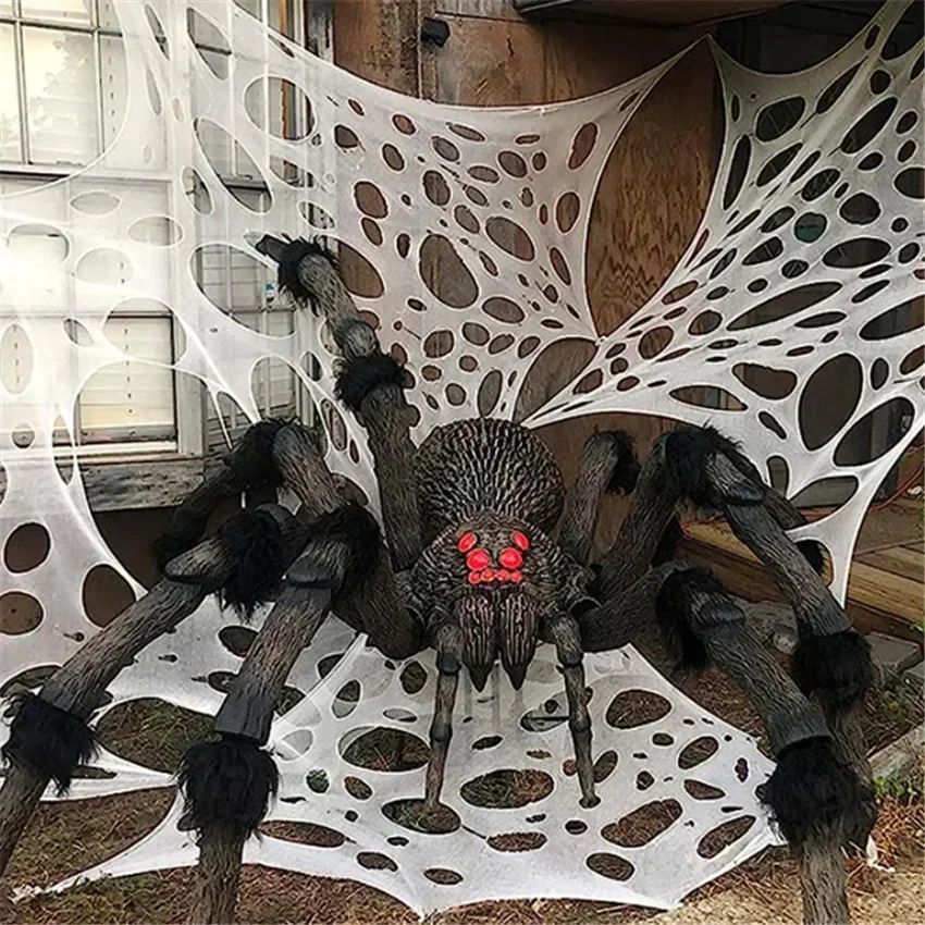 1x2m 1X4m 2x4m Fake Spider Web - Spider Web Halloween Decoration recension och pris