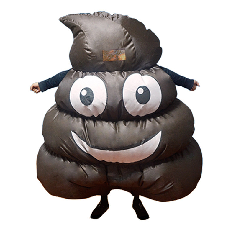 Adult Funny Inflatable Poo Cos - Halloween Costume Adult recension och pris