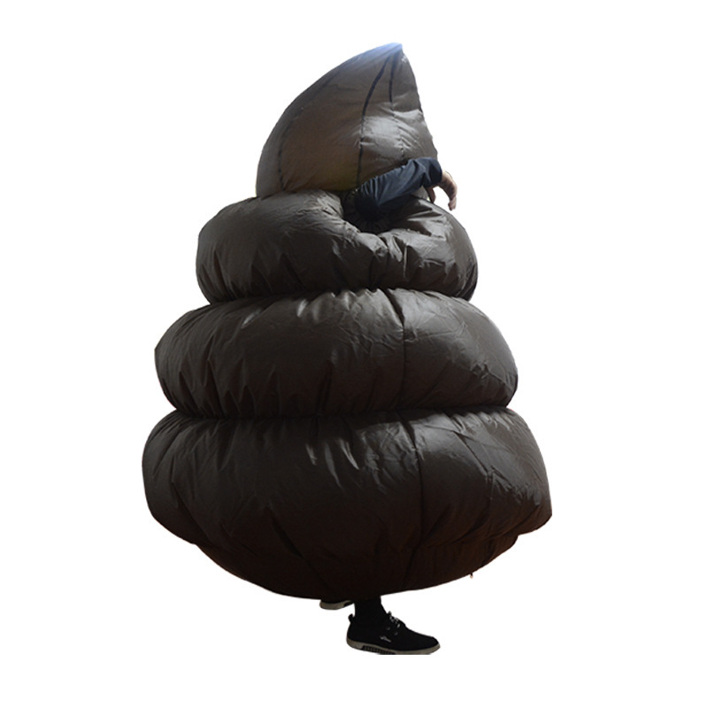 Adult Funny Inflatable Poo Cos - Halloween Costume Adult recension och pris