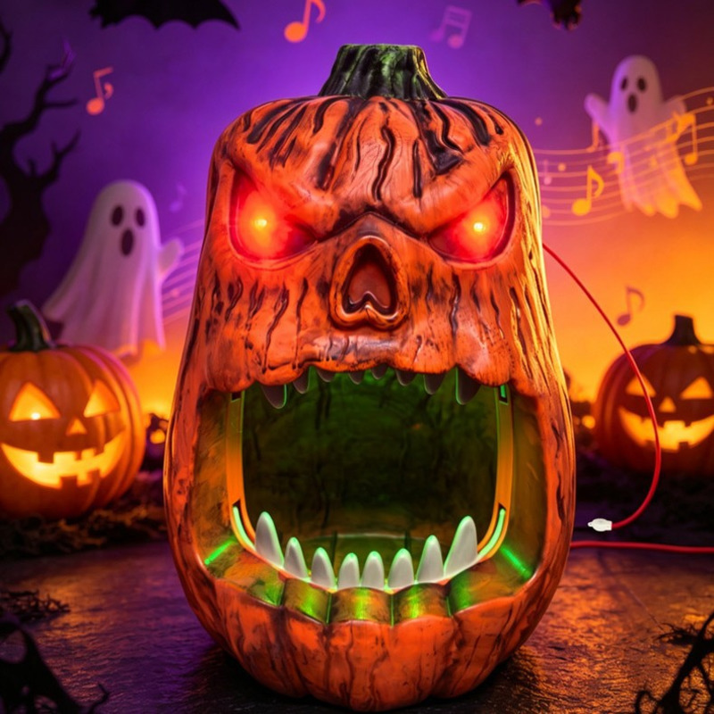 Halloween LED Lighted Pumpkin  - Pumpkin Lantern Halloween recension och pris