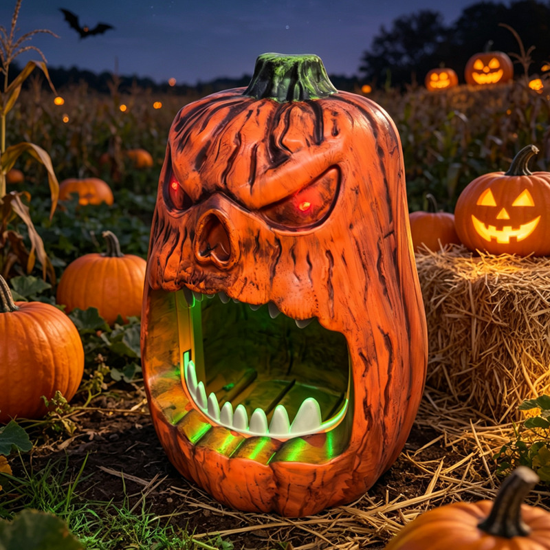 Halloween LED Lighted Pumpkin  - Pumpkin Lantern Halloween recension och pris