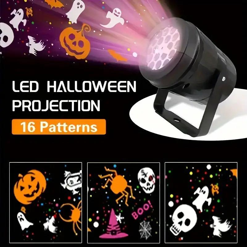 Halloween LED Projector Light  - Pumpkin Lantern Halloween recension och pris
