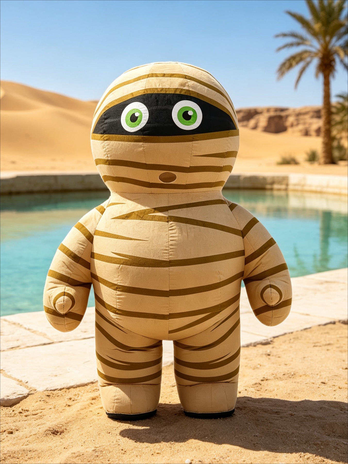 Inflatable Mummy Costume Masco - Halloween Costume Adult recension och pris