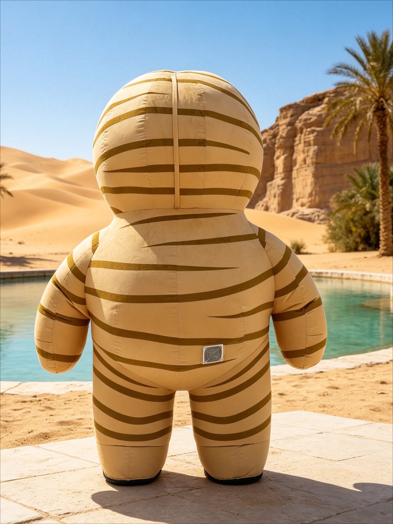 Inflatable Mummy Costume Masco - Halloween Costume Adult recension och pris