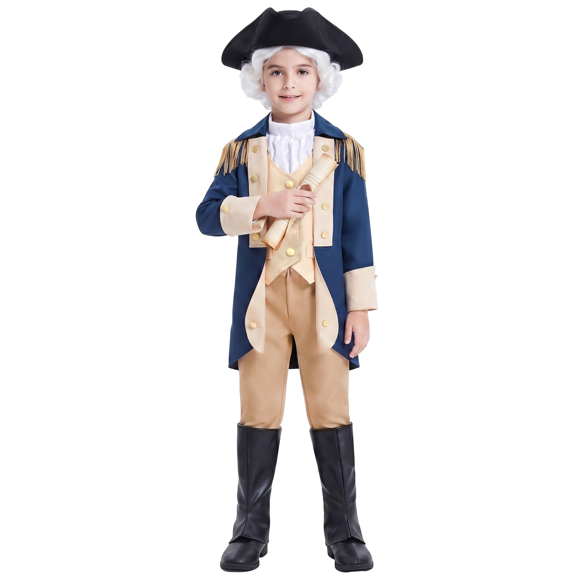 Kids Colonial George Washingto - Halloween Costume Kids recension och pris
