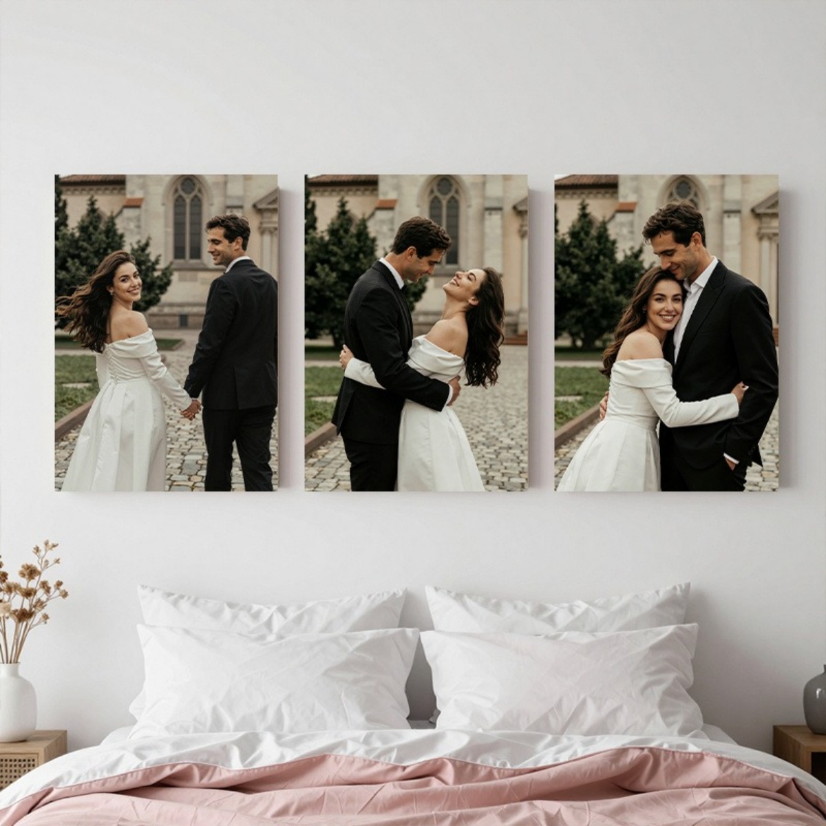 Set of 3 Custom Photo Canvas P - Halloween Party Supplies recension och pris