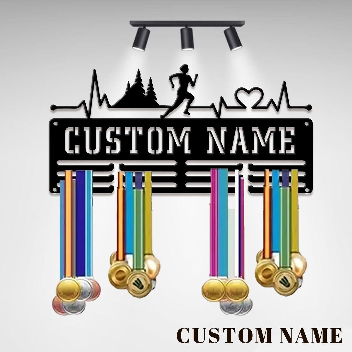 Custom Marathon Sports Metal M - Halloween Party Supplies recension och pris
