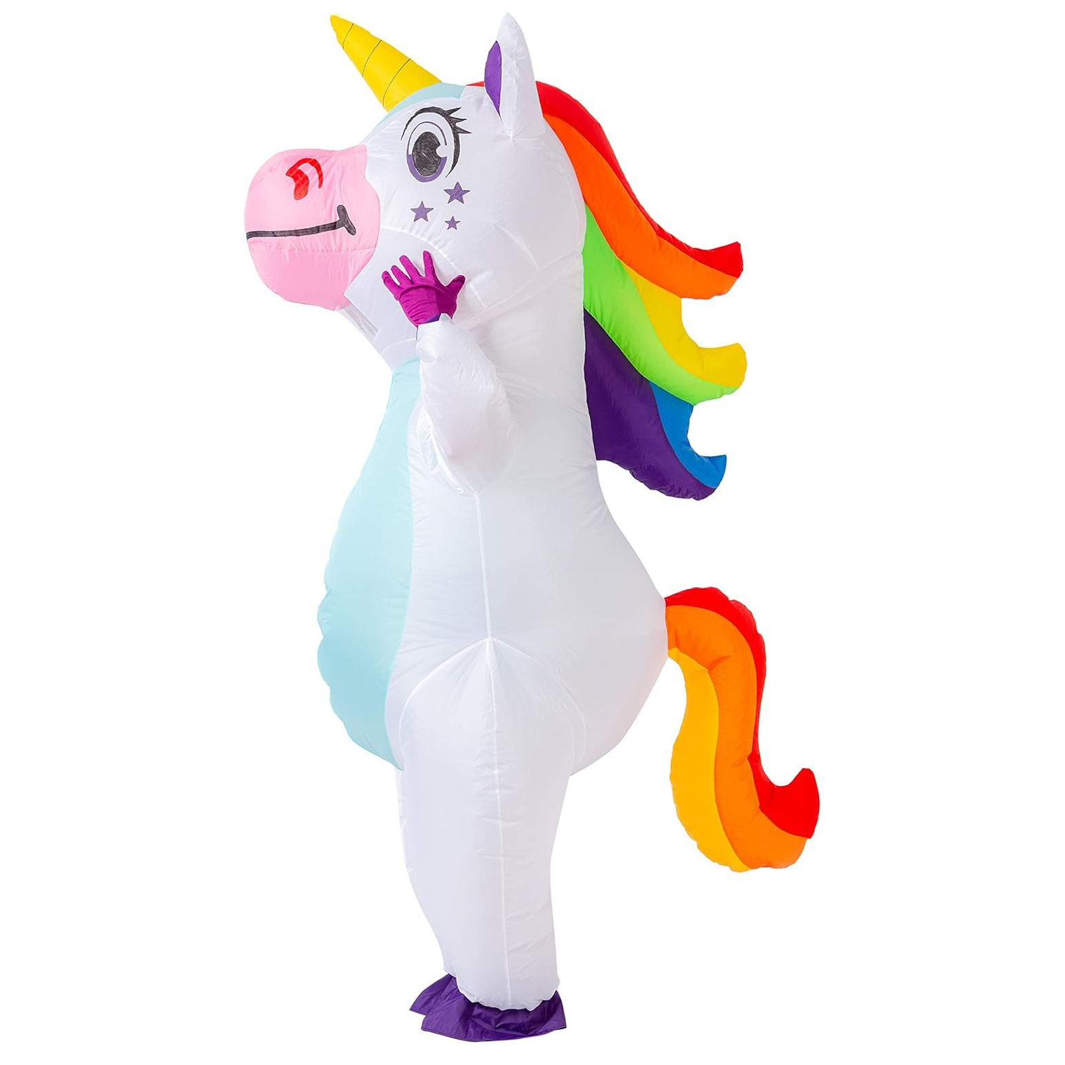 Inflatable Unicorn Costume Adu - Halloween Costume Adult recension och pris