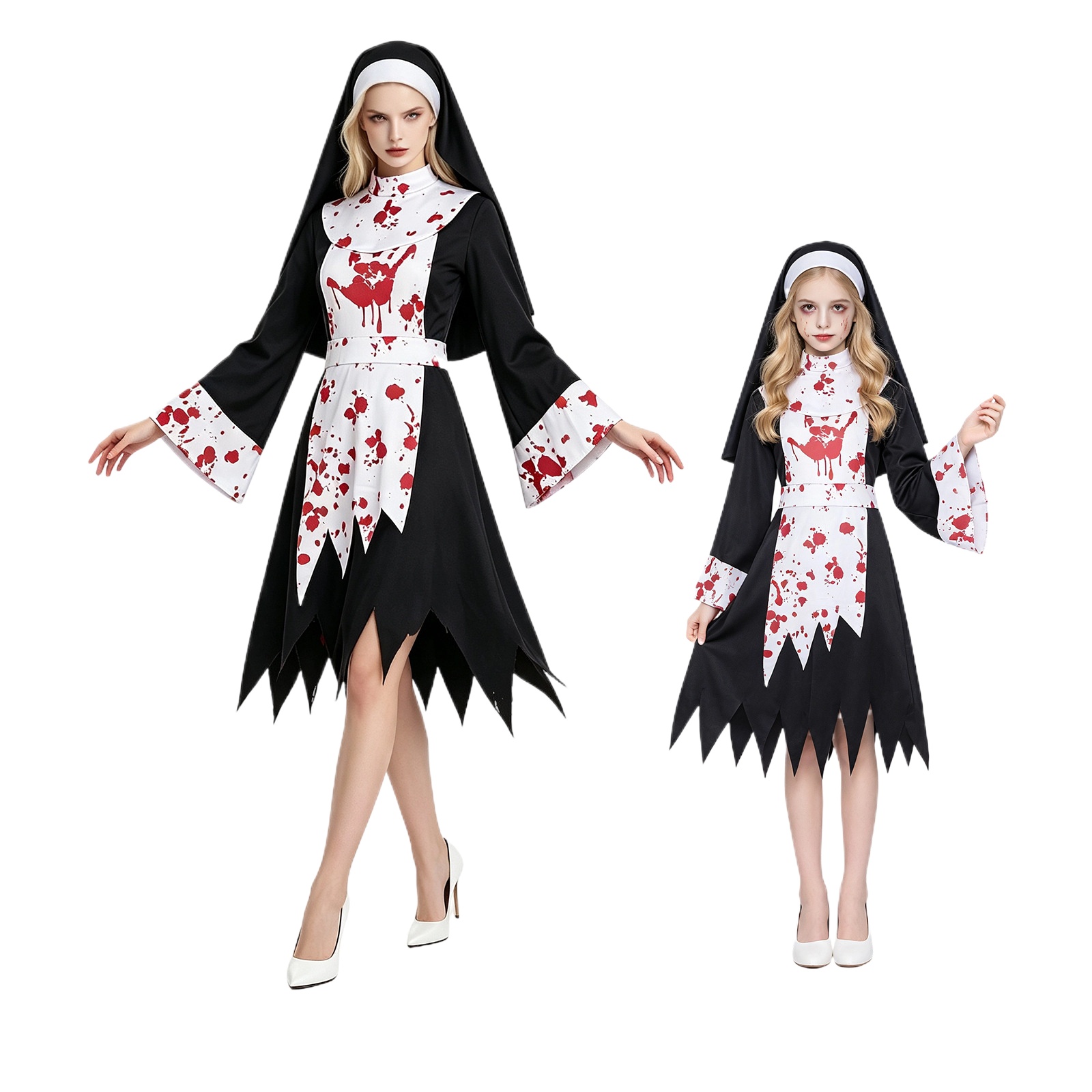 Women Kids Halloween Scary Dar - Halloween Costume Kids recension och pris