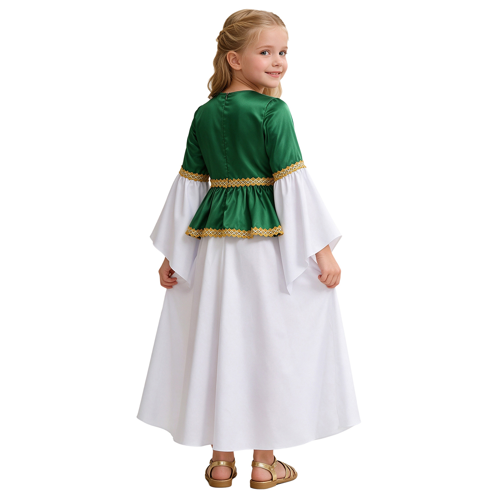 Kids Girls Renaissance Cosplay - Halloween Costume Kids recension och pris