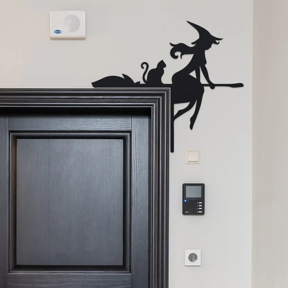 Halloween Door Frame Decoratio - Spider Web Halloween Decoration recension och pris