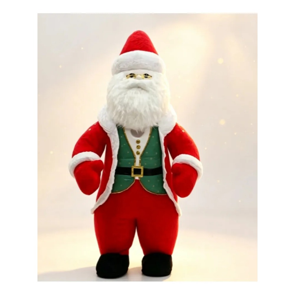 Inflatable Santa Claus Mascot  - Halloween Costume Adult recension och pris