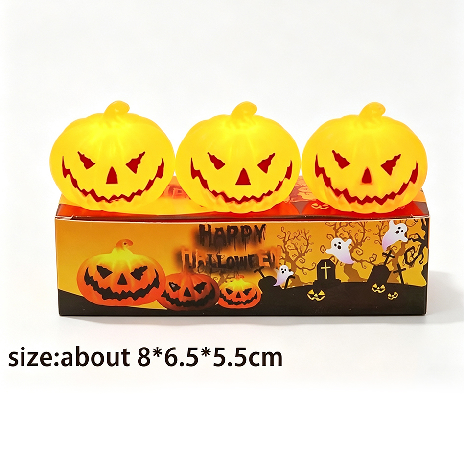 LED Pumpkin Lamp Warm Light Ja - Pumpkin Lantern Halloween recension och pris