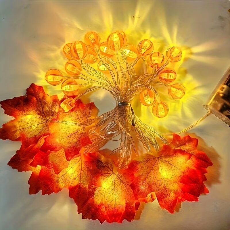 59/118in Halloween Pumpkin Map - Halloween Led String Lights Orange recension och pris