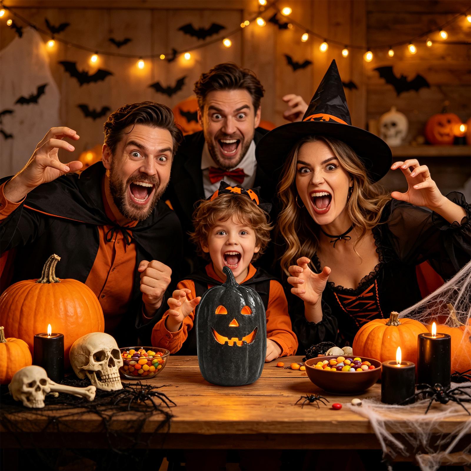 Halloween Pumpkin Decor Resin  - Pumpkin Lantern Halloween recension och pris